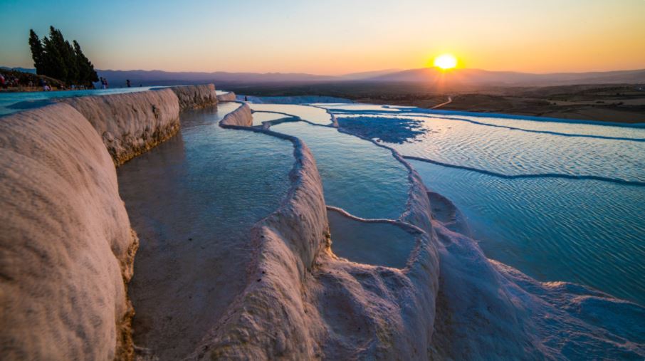 Zwembaden van Pamukkale